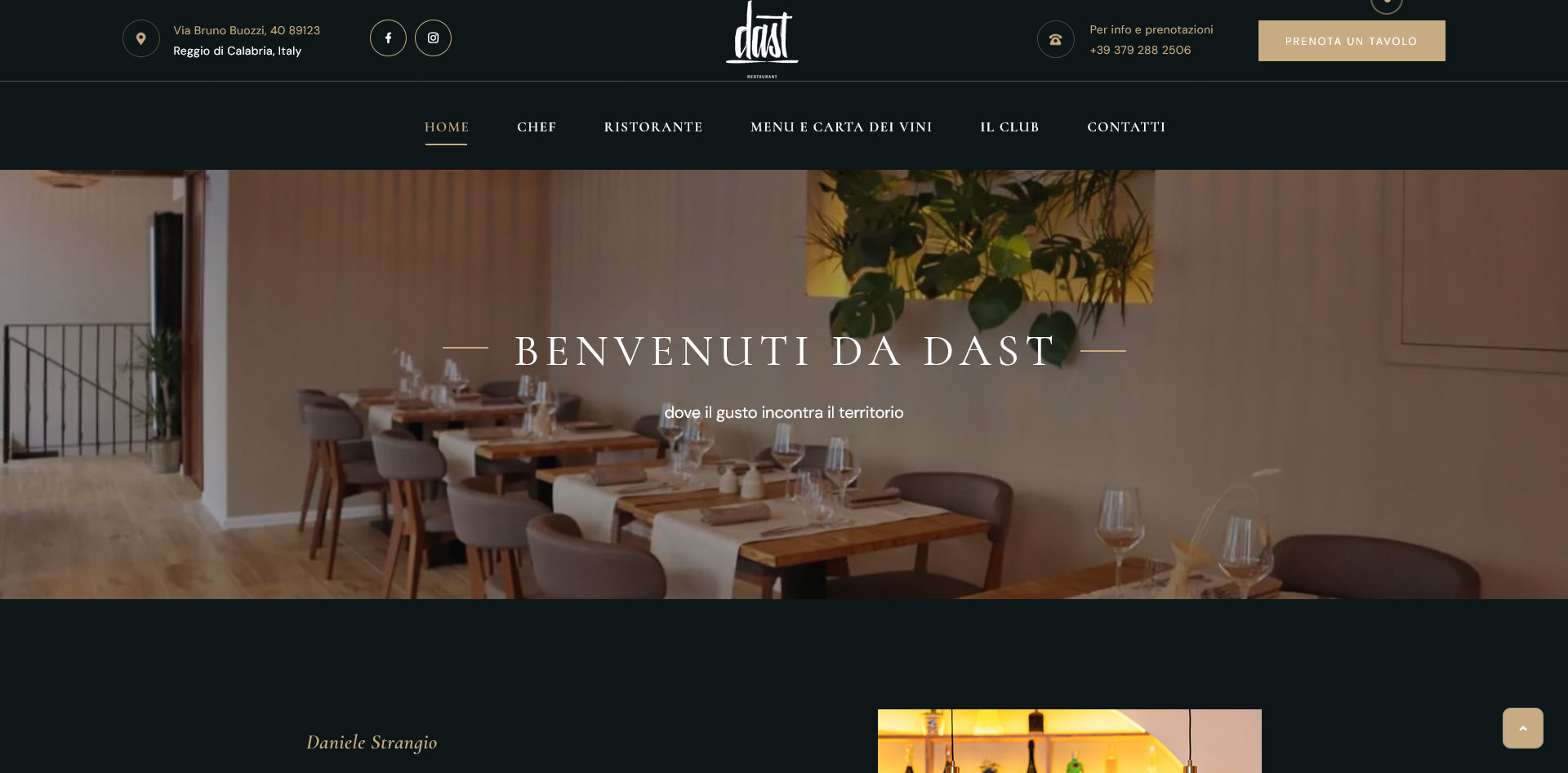 Anteprima progetto Dast Restaurant